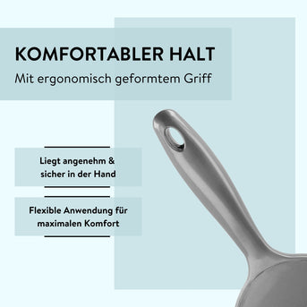 PARSA Beauty ESSENTIAL Handspiegel anthrazit Schminkspiegel