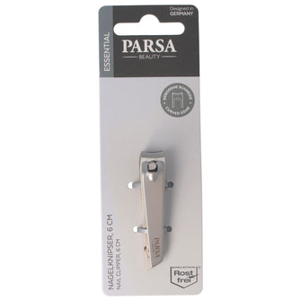 PARSA Beauty ESSENTIAL Nagelknipser 6 cm Edelstahl Nagelpflege