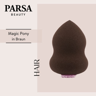 PARSA Beauty ESSENTIAL Magic Pony braun – Haarverdicker für voluminöse Stylings
