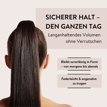 PARSA Beauty ESSENTIAL Magic Pony braun – Haarverdicker für voluminöse Stylings