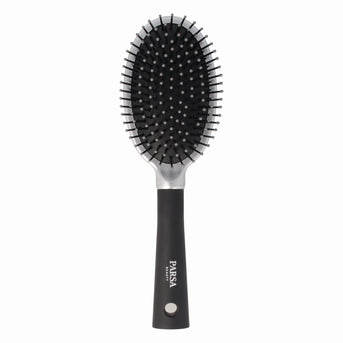 PARSA Beauty ESSENTIAL Trend-Line Bürste oval groß silber KSTP