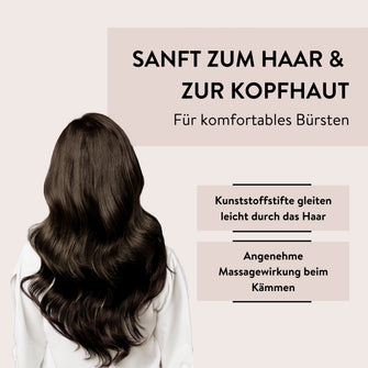 PARSA Beauty ESSENTIAL Trend-Line Bürste oval groß silber KSTP