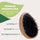 PARSA Beauty ECO Bambus Entwirrer Haarbürste Detangler Brush