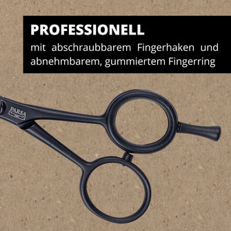 PARSA Beauty MEN Haar und Bartschere Profi Haarschere Bartschneider
