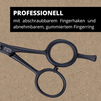 PARSA Beauty MEN Haar und Bartschere Profi Haarschere Bartschneider