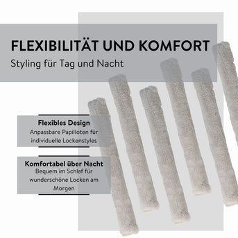 PARSA Beauty HAIR ID Mikrofaser Papilloten Lockenwickler 6 Stück