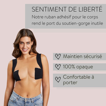 PARSA Beauty Lifestyle Body Tape schwarz 5 cm x 5 m