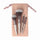 PARSA Beauty ESSENTIAL Mini Pinselset mit Aufbewahrungsbeutel Make-up