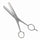 PARSA Beauty ESSENTIAL Effilierschere mit Fingerhaken Profi