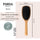 PARSA Beauty ECO Bambus Haarbürste oval Mischborsten Styling