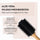 PARSA Beauty ECO Bambus Rundföhnbürste groß Mischborsten Brush
