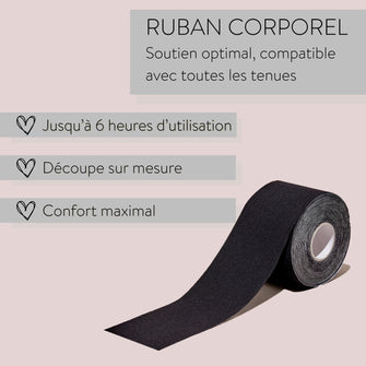 PARSA Beauty Lifestyle Body Tape schwarz 5 cm x 5 m