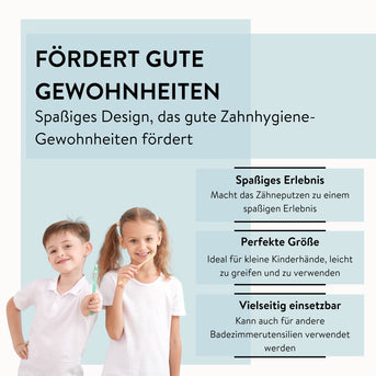 PARSA Beauty Zahnputzbecher Kids Einhorn Kinder Zahnpflege Badaccessoire