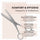 PARSA Beauty ESSENTIAL Effilierschere mit Fingerhaken Profi