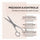 PARSA Beauty ESSENTIAL Haarschere mit Fingerhaken Profi Friseurschere