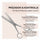 PARSA Beauty ESSENTIAL Effilierschere mit Fingerhaken Profi