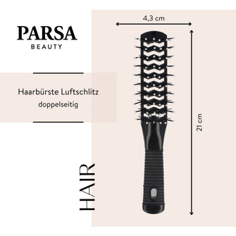 PARSA Beauty ESSENTIAL Haarbürste Luftschlitz doppelseitig Styling