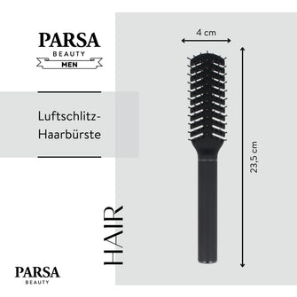 PARSA Beauty MEN Haarbürste Luftschlitz Herren Styling Bürste