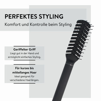 PARSA Beauty MEN Haarbürste Luftschlitz Herren Styling Bürste