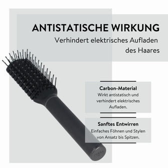 PARSA Beauty MEN Haarbürste Luftschlitz Herren Styling Bürste