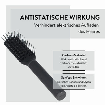 PARSA Beauty MEN Haarbürste Luftschlitz Herren Styling Bürste