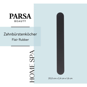 PARSA Beauty ESSENTIAL Zahnbürstenköcher Flair Rubber – stylisch & rutschfest