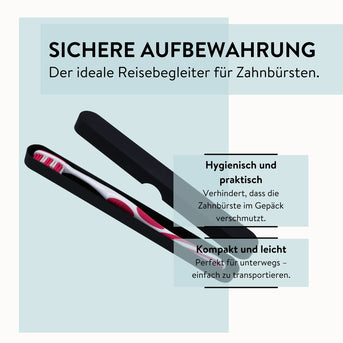 PARSA Beauty ESSENTIAL Zahnbürstenköcher Flair Rubber – stylisch & rutschfest