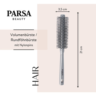 PARSA Beauty ESSENTIAL Rundföhnbürste klein Nylonpins 10mm