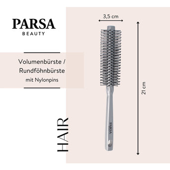 PARSA Beauty ESSENTIAL Rundföhnbürste klein Nylonpins 10mm