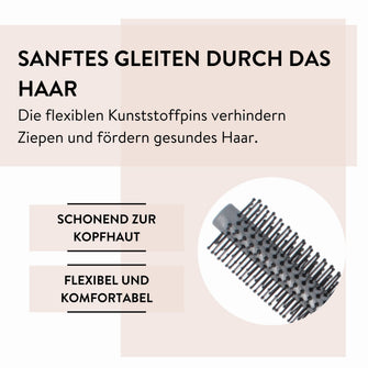 PARSA Beauty ESSENTIAL Rundföhnbürste klein Nylonpins 10mm