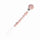 PARSA Beauty BABY Schnullerkette rosa Silikonkugeln Baby Zubehör
