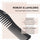 PARSA Beauty PROFI Carbon Stylingkamm antistatisch für präzises Haarstyling