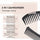 PARSA Beauty PROFI Carbon Stylingkamm antistatisch für präzises Haarstyling