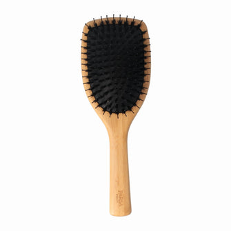 PARSA Beauty ECO Bambus Paddle Bürste groß Haarbürste Mischborsten