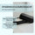 PARSA Beauty Badezimmer Set 3-teilig Matt Schwarz, Seifenspender, Becher und Seifenschale mit Soft-Touch Finish