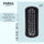 PARSA Beauty Nagelbürsten 9er Set Schwarz, Moderne Handwaschbürsten für Hände und Nägel